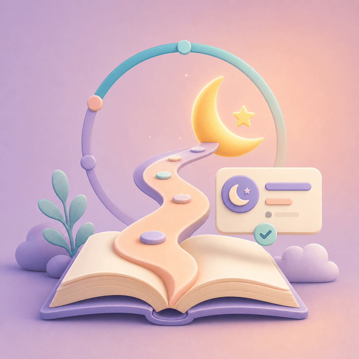 Illustration of Nurtumi's structured baby sleep course